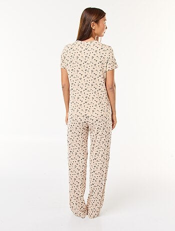 Conjunto pijama camiseta + pantalón - 2 piezas