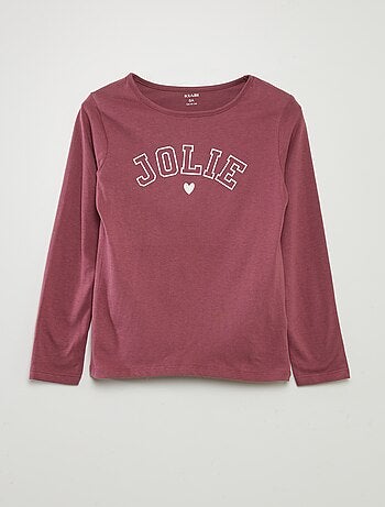 Conjunto pijama camiseta + pantalón - 2 piezas