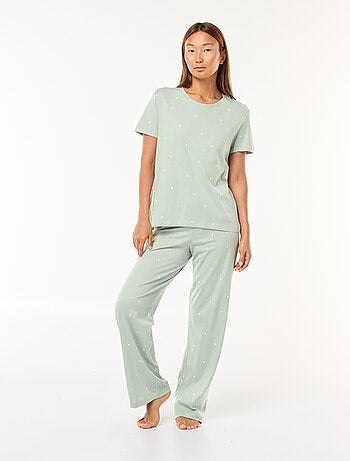 Conjunto pijama camiseta + pantalón - 2 piezas