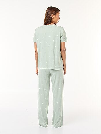 Conjunto pijama camiseta + pantalón - 2 piezas