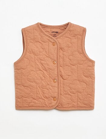 Conjunto pijama + chaleco acolchado