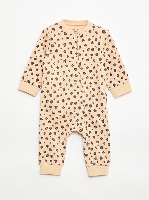 Conjunto pijama + chaleco acolchado - Kiabi