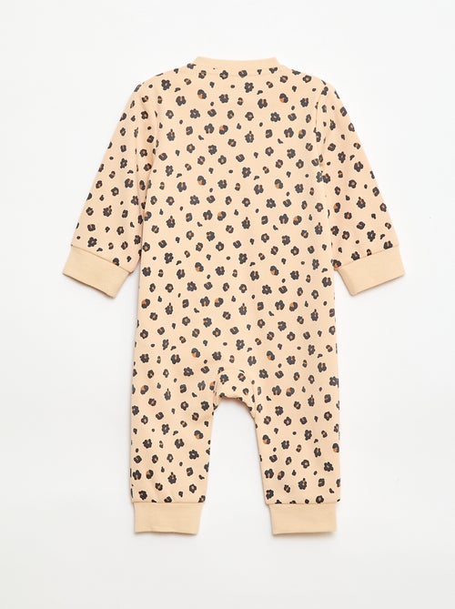 Conjunto pijama + chaleco acolchado - Kiabi