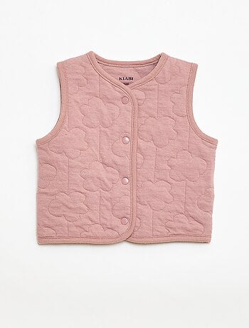 Conjunto pijama + chaleco acolchado