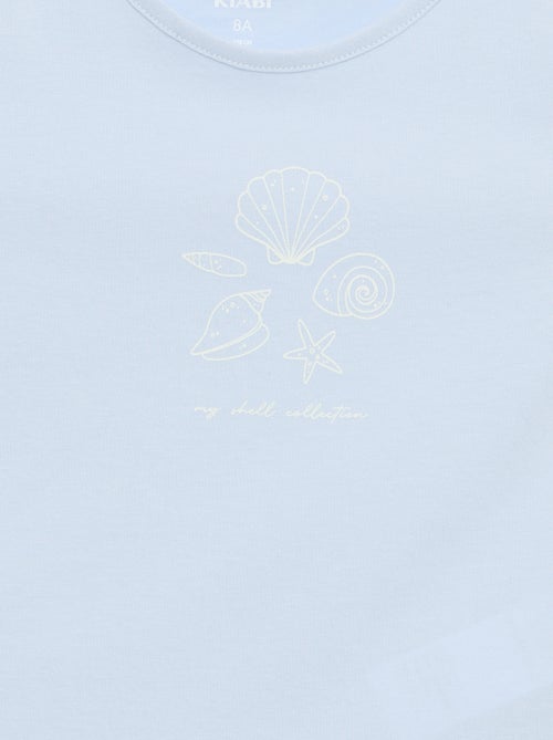 Conjunto pijama corto camiseta de tirantes + Pantalón corto - 2 piezas - Kiabi