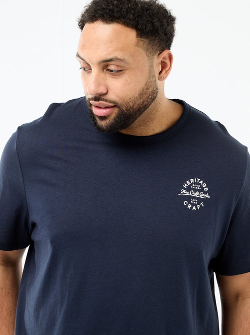 Conjunto pijama corto camiseta + pantalón corto - 2 piezas - Kiabi