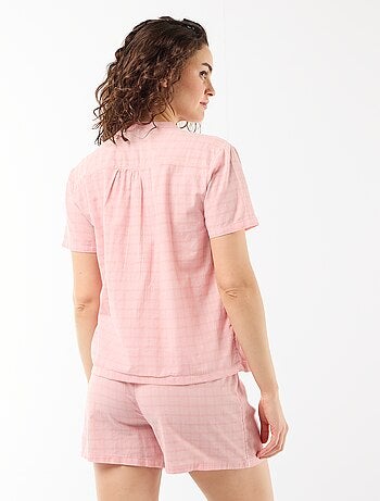 Conjunto pijama corto estampado - 2 piezas