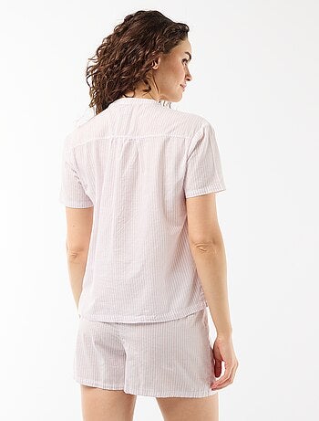 Conjunto pijama corto estampado - 2 piezas