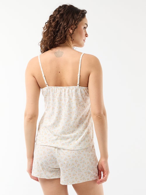 Conjunto pijama corto estampado - de 2 piezas - Kiabi