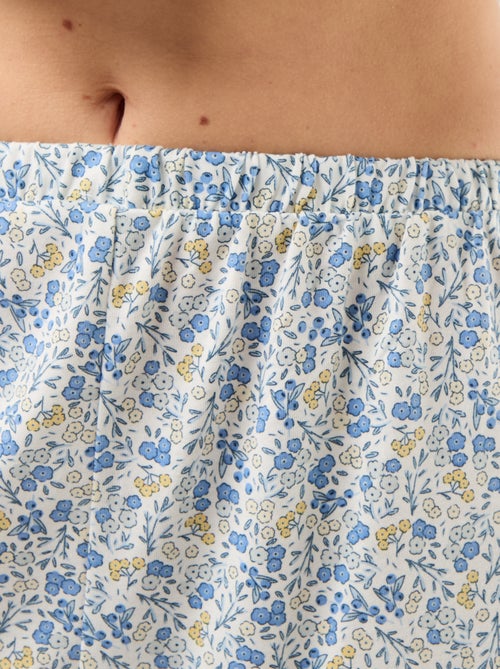 Conjunto pijama corto estampado - de 2 piezas - Kiabi