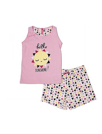 Conjunto Pijama Corto Niña