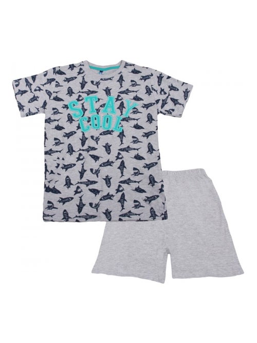 Conjunto pijama corto niño - Kiabi