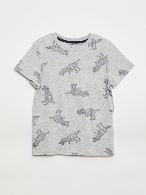 Conjunto pijama corto Pantalón corto + camiseta - 2 piezas - Kiabi