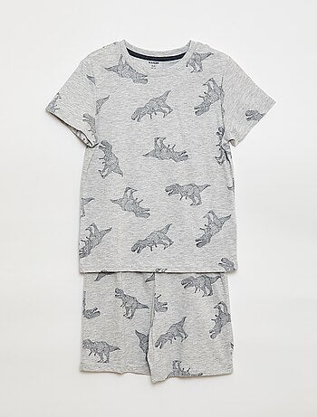 Conjunto pijama corto short + camiseta - 2 piezas