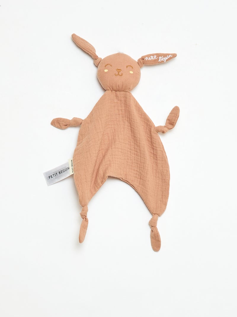 Conjunto pijama entero + body + peluche - 3 piezas Blanco - Kiabi