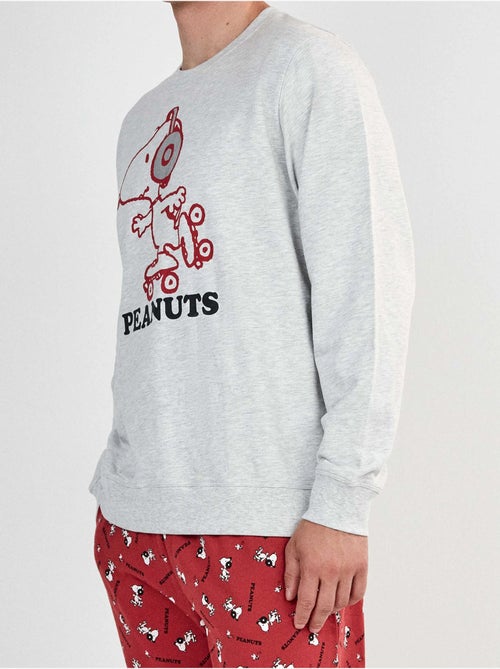 Conjunto pijama hombre de snoopy en tejido de punto interlock - Kiabi Conjunto pijama hombre de snoopy en tejido de punto interlock - Kiabi