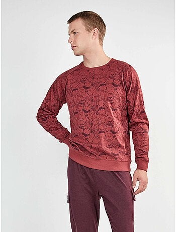 Conjunto pijama hombre estampado de snoopy