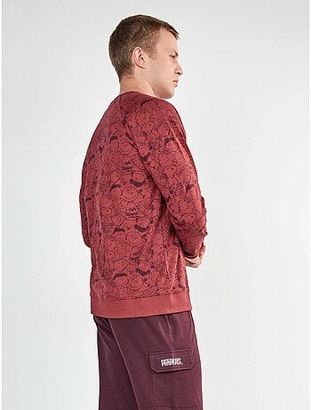Conjunto pijama hombre estampado de snoopy
