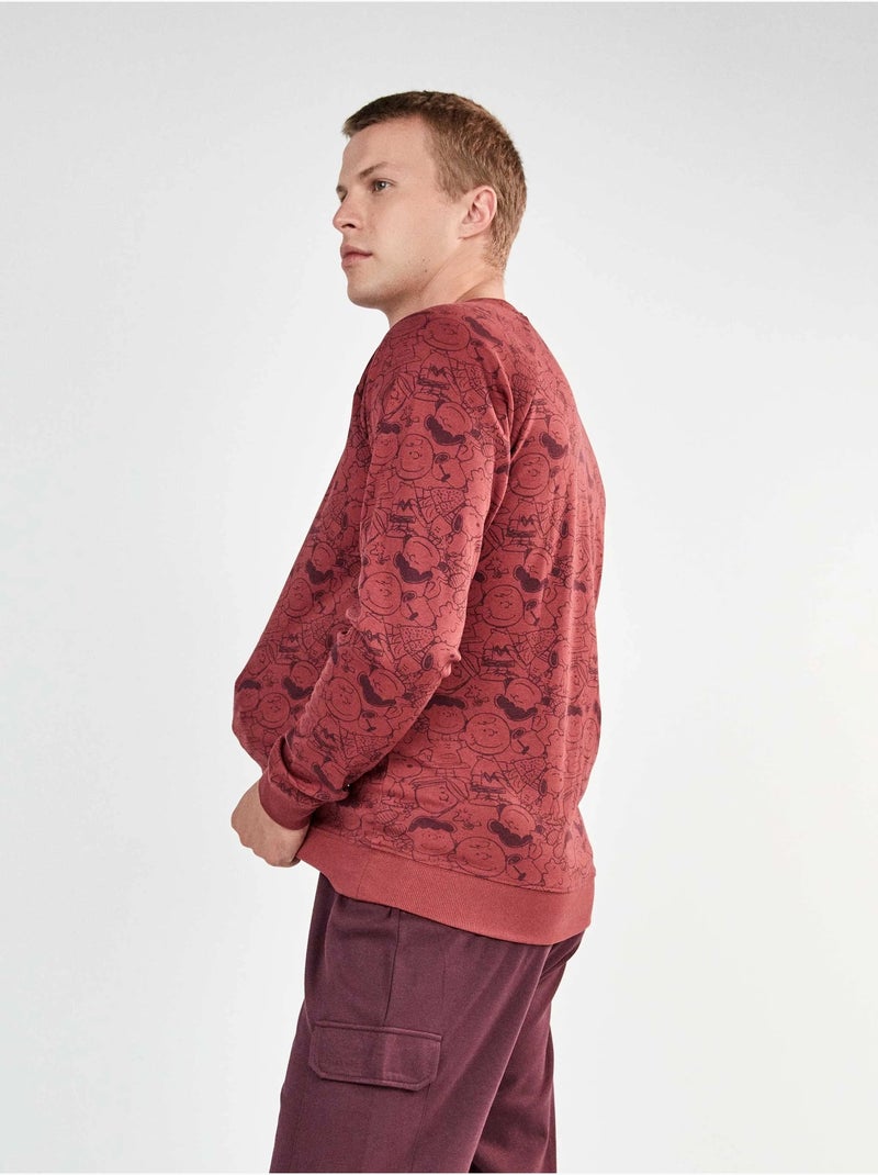 Conjunto pijama hombre estampado de snoopy Multicolor - Kiabi