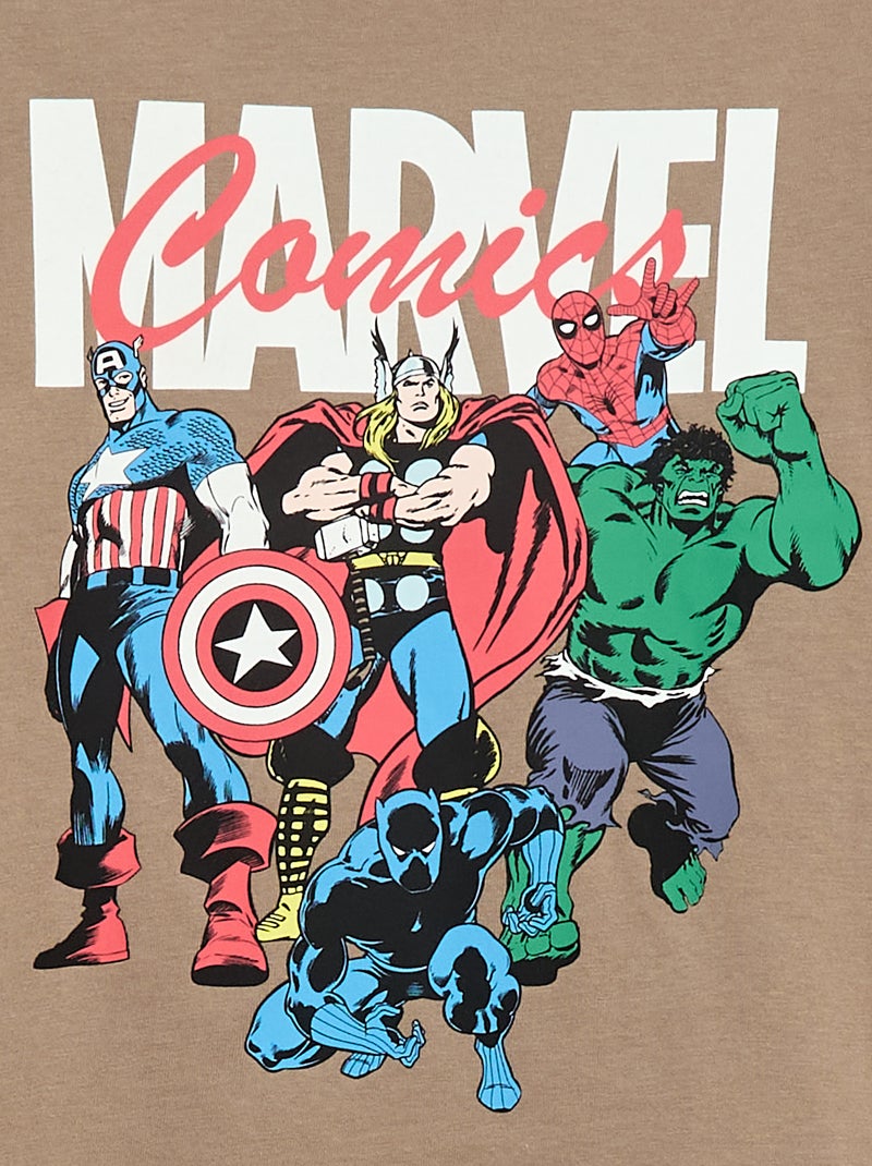 Conjunto pijama largo 'Avengers' 'Marvel' - 2 piezas Beige - Kiabi