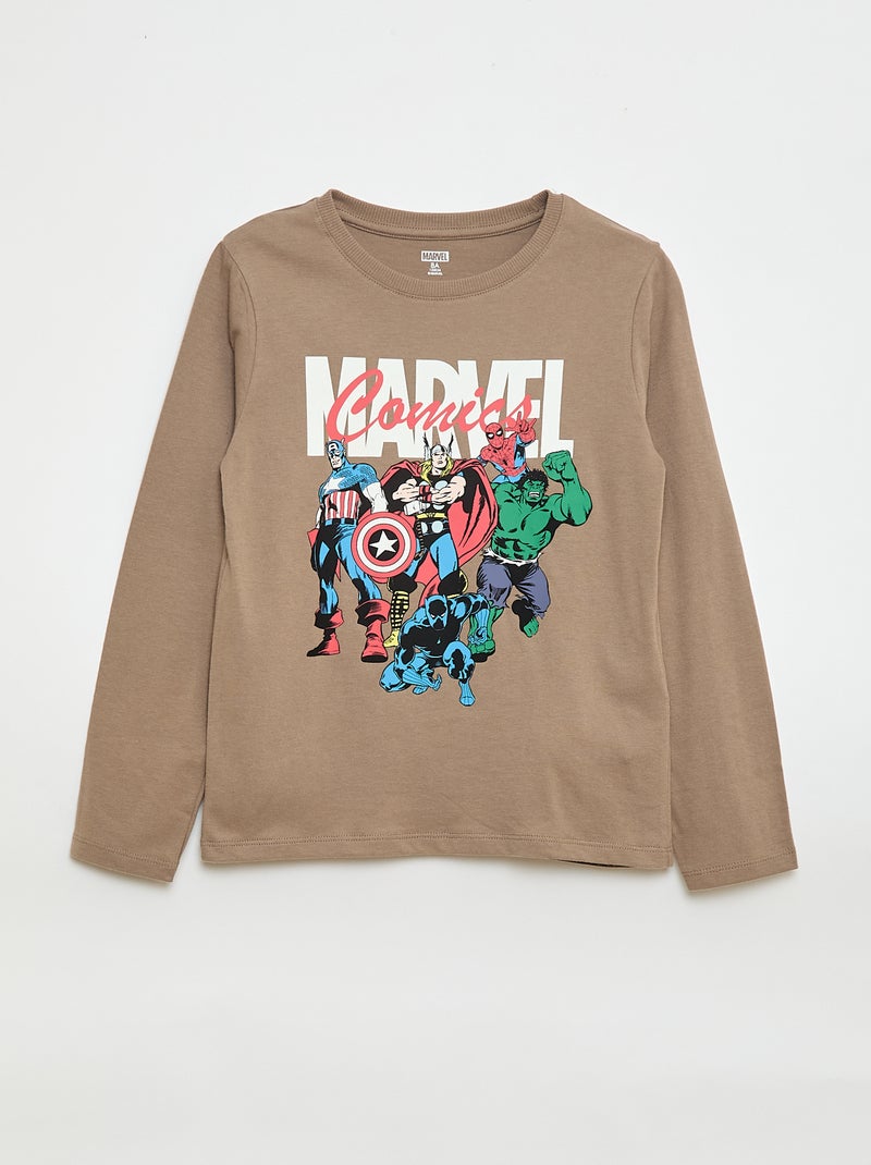 Conjunto pijama largo 'Avengers' 'Marvel' - 2 piezas Beige - Kiabi