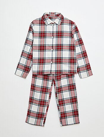 Conjunto pijama largo camisa + pantalón - 2 piezas