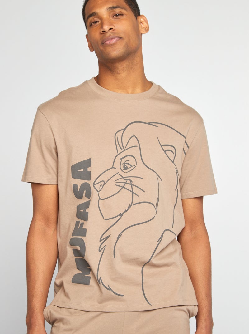 Conjunto pijama largo 'El Rey León' 'Disney' - 2 piezas BEIGE - Kiabi