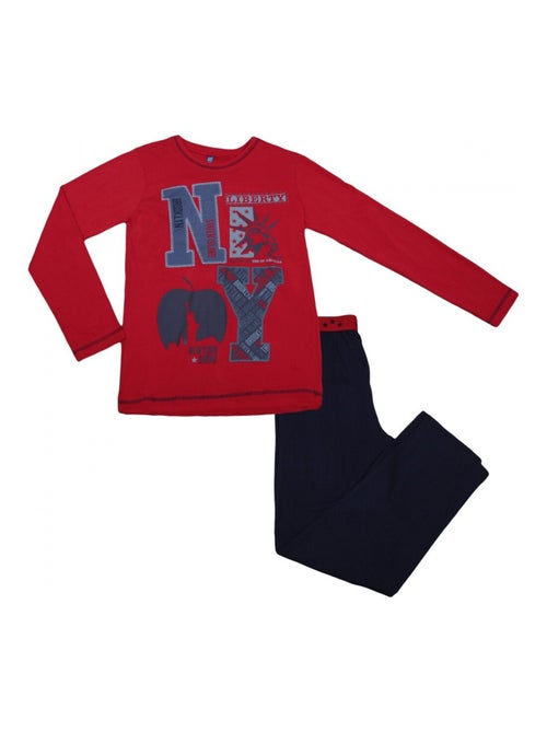 Conjunto Pijama Largo Niño - Kiabi