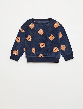 Conjunto pijama polar: camiseta + pantalón