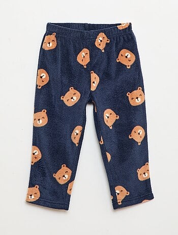 Conjunto pijama polar: camiseta + pantalón