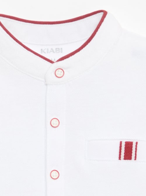 Conjunto polo + pantalón corto - 2 piezas - Kiabi