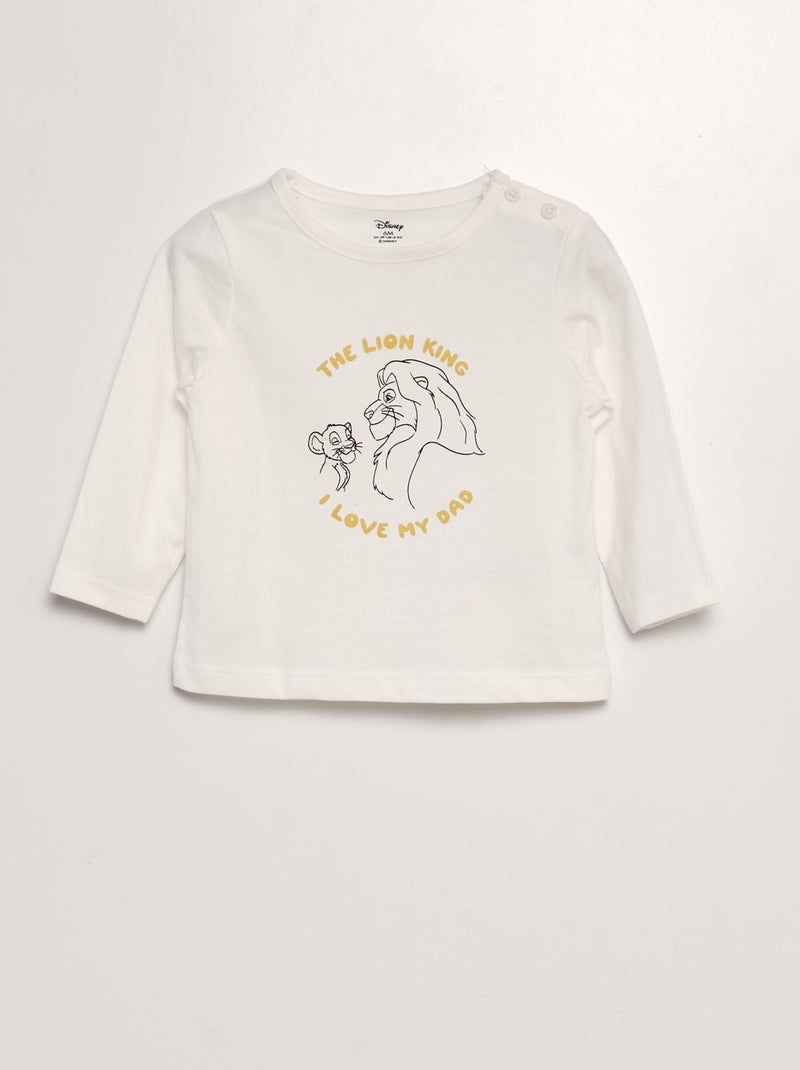 Conjunto 'Simba' de camiseta + sudadera + pantalón - 3 piezas AMARILLO - Kiabi