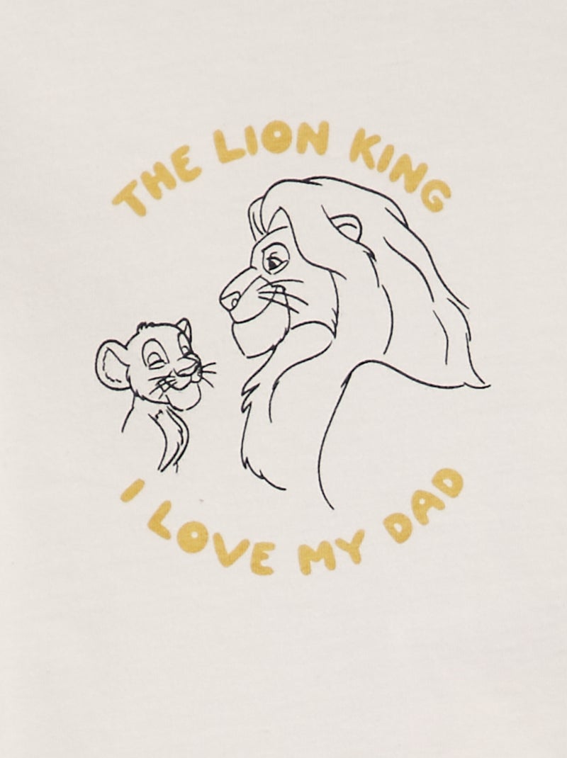 Conjunto 'Simba' de camiseta + sudadera + pantalón - 3 piezas AMARILLO - Kiabi