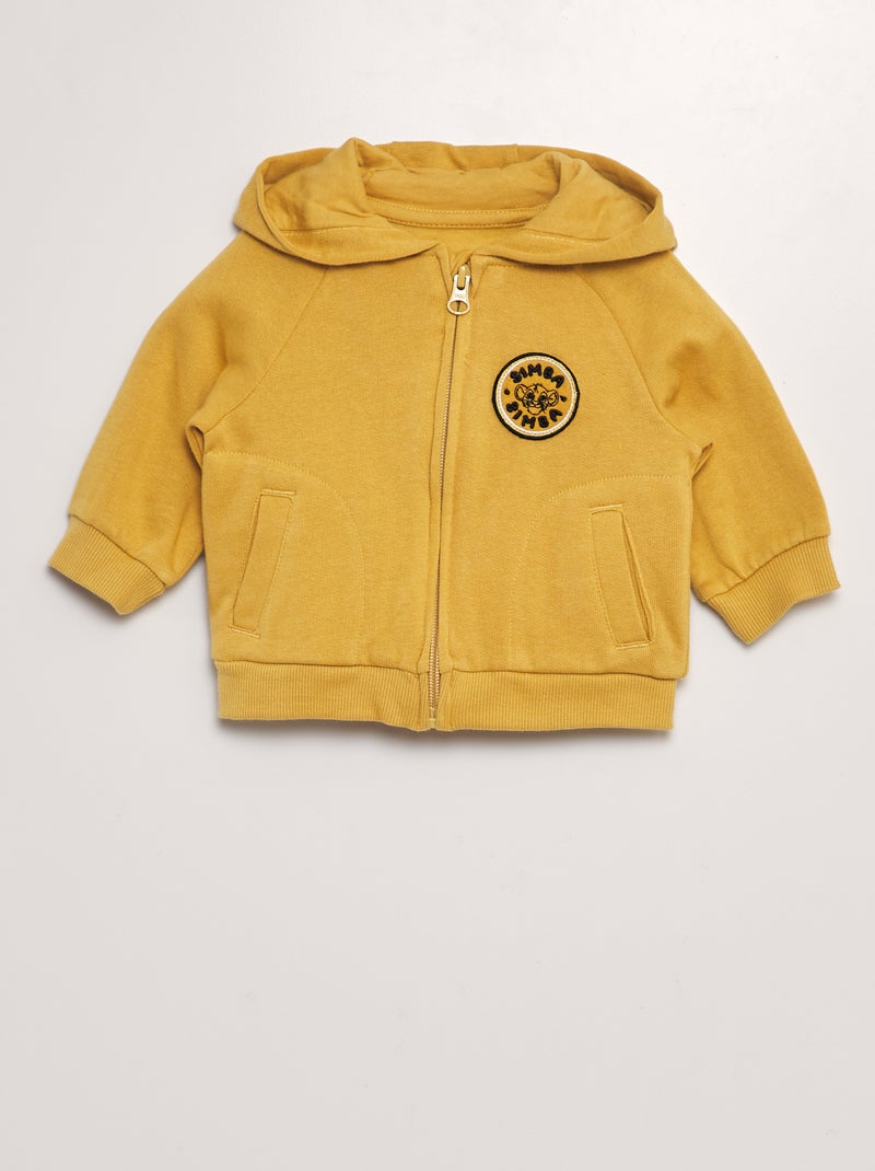 Conjunto 'Simba' de camiseta + sudadera + pantalón - 3 piezas AMARILLO - Kiabi