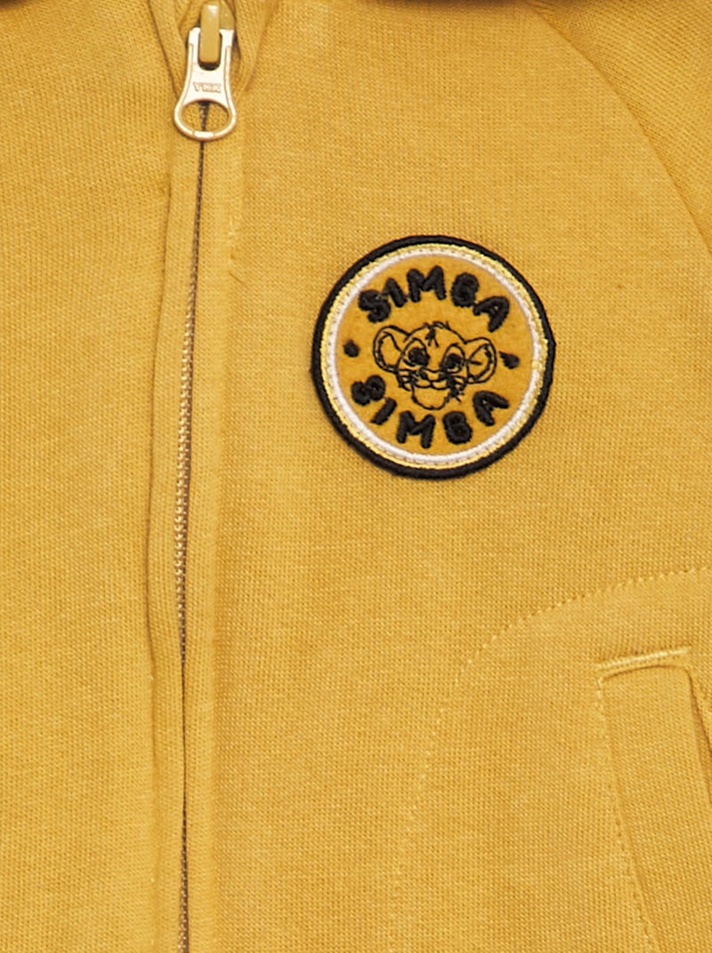 Conjunto 'Simba' de camiseta + sudadera + pantalón - 3 piezas AMARILLO - Kiabi