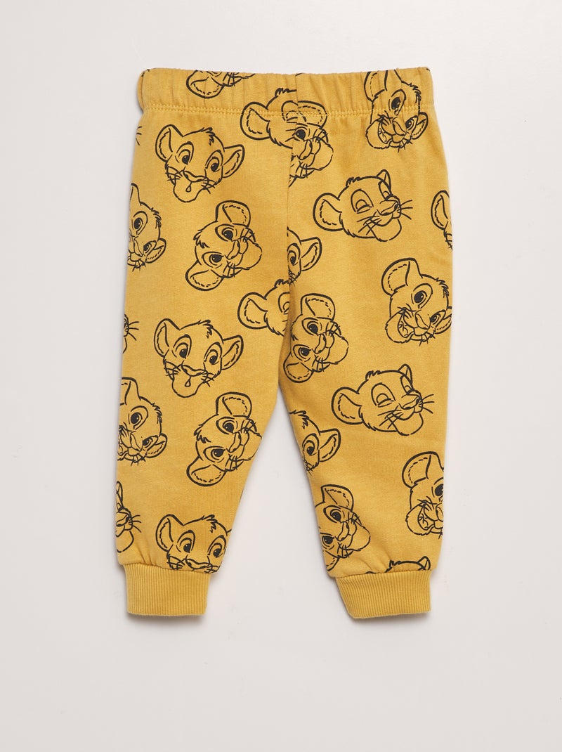 Conjunto 'Simba' de camiseta + sudadera + pantalón - 3 piezas AMARILLO - Kiabi