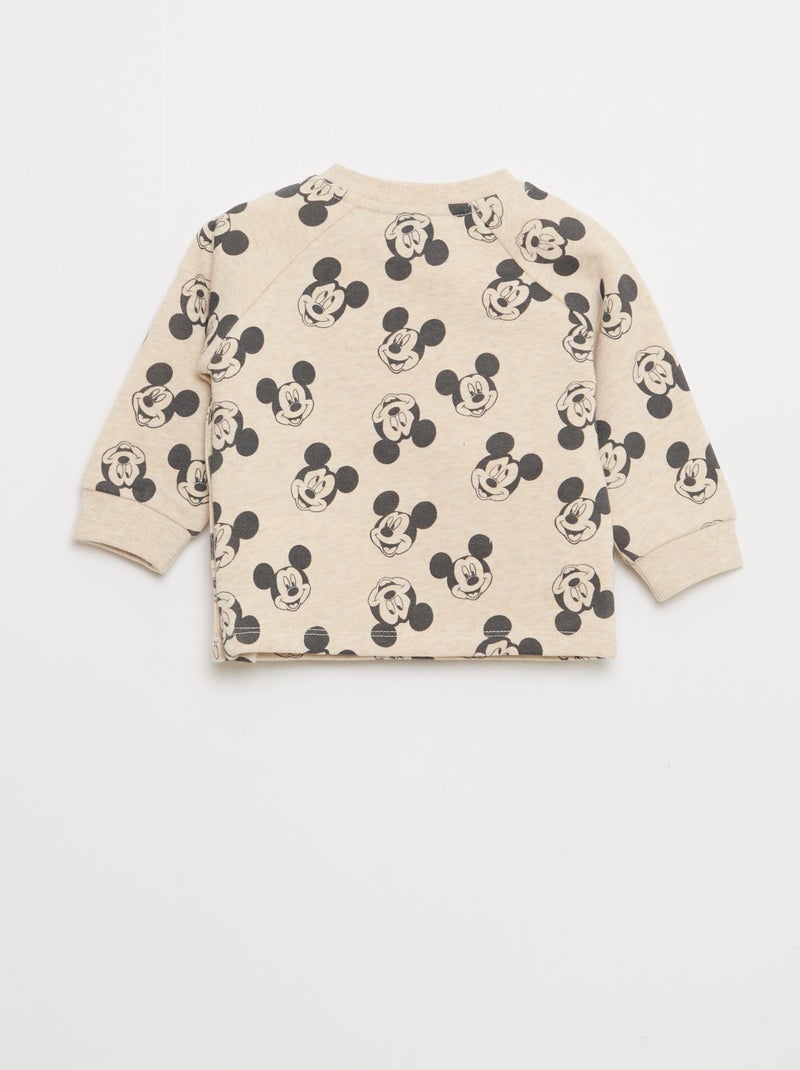 Conjunto sudadera - pantalón + Bandana - 2 piezas Beige - Kiabi