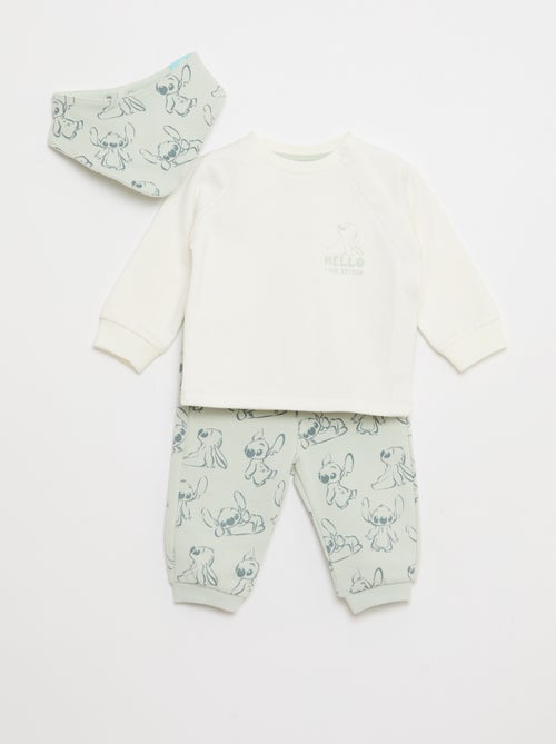 Conjunto sudadera - pantalón + Bandana - 2 piezas - Kiabi