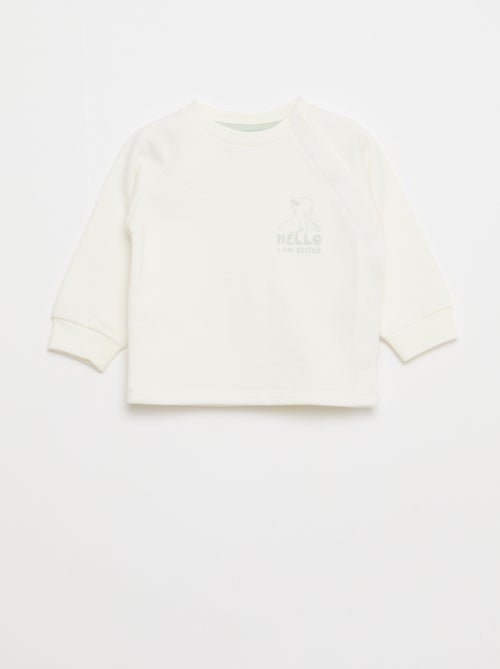 Conjunto sudadera - pantalón + Bandana - 2 piezas - Kiabi