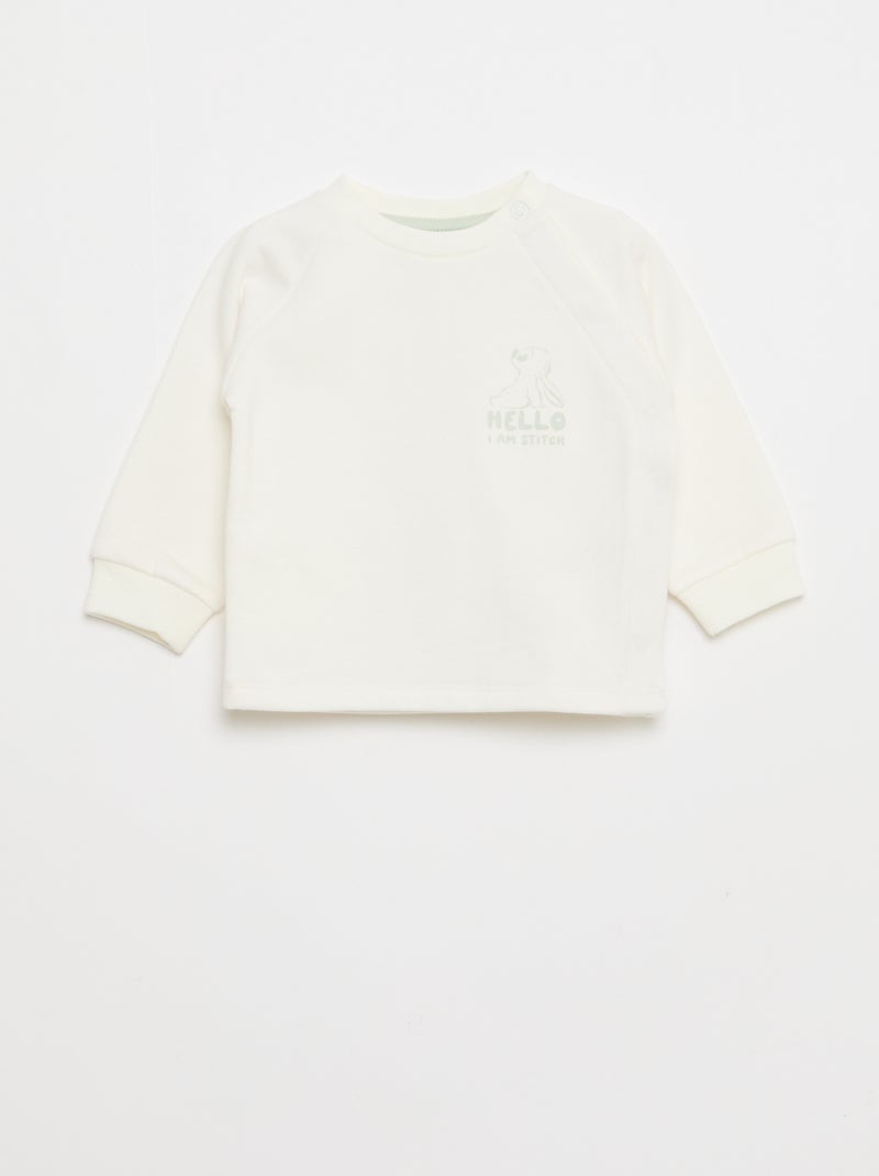 Conjunto sudadera - pantalón + Bandana - 2 piezas Verde - Kiabi