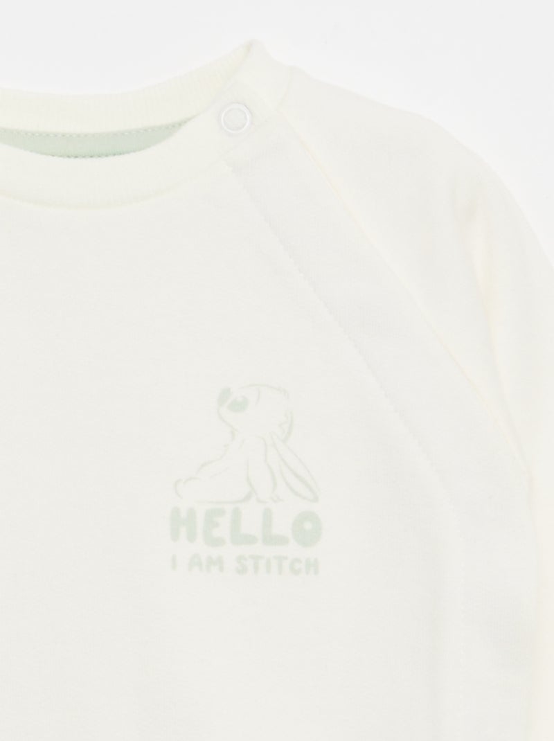 Conjunto sudadera - pantalón + Bandana - 2 piezas Verde - Kiabi