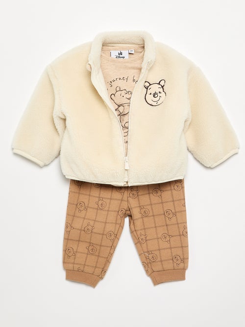 Conjunto sudadera + camiseta + pantalón 'Winnie' 'Disney' - 3 piezas - Kiabi