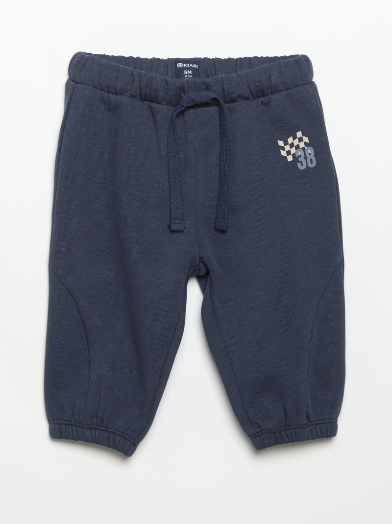Conjunto sudadera + chándal Azul - Kiabi