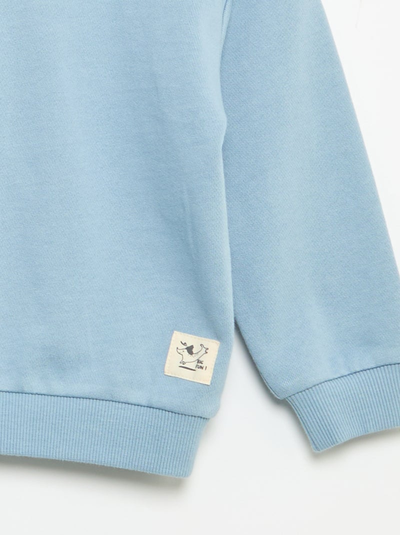 Conjunto sudadera + chándal + camiseta - 3 piezas Azul - Kiabi