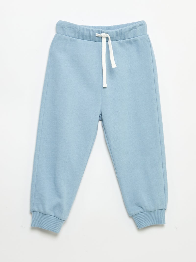 Conjunto sudadera + chándal + camiseta - 3 piezas Azul - Kiabi