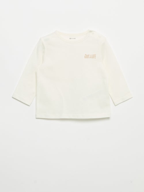 Conjunto sudadera + chándal + camiseta - 3 piezas - Kiabi
