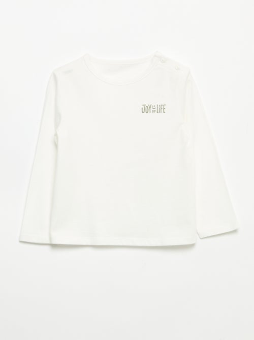 Conjunto sudadera + chándal + camiseta - 3 piezas - Kiabi