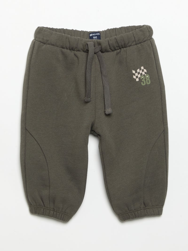Conjunto sudadera + chándal Verde - Kiabi