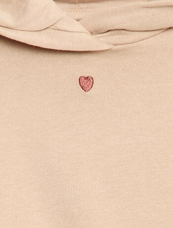 Conjunto sudadera con capucha + leggings de punto