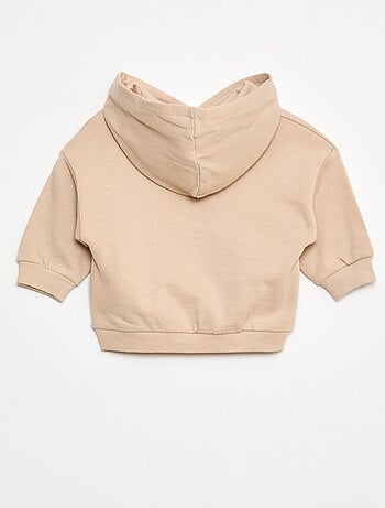 Conjunto sudadera con capucha + leggings de punto